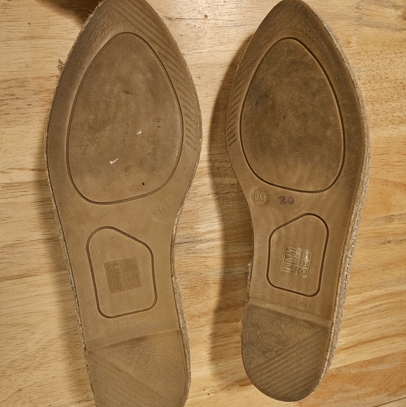 Vince Women's Tita Slip On D'orsay Espadrille Flats Size 9 Made In Spain - Picture 6 of 6